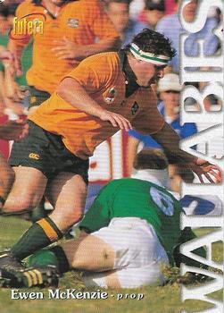 1996 Futera Rugby Union #20 Ewen McKenzie Front